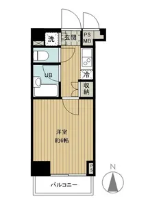 ルーブル高円寺南【3階】の間取り