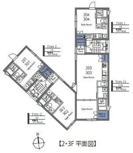 ミレドゥーエ三軒茶屋(旧アスティーレ三軒茶屋I)【3階】の間取り