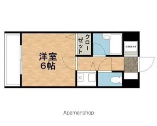 朝日プラザ中島中央【7階】の間取り