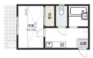 TSハウス【1階】の間取り