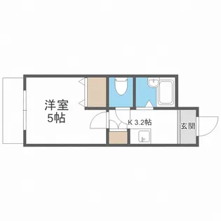 グランイースト北17条【3階】の間取り