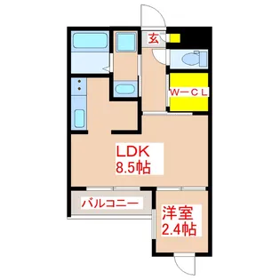 Golden Capital【1階】の間取り