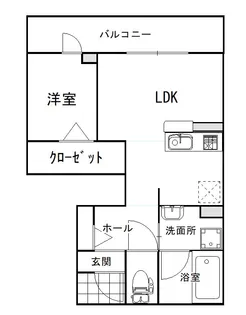 セリシエール陣内【1階】の間取り
