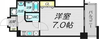 ミラージュパレス南堀江【5階】の間取り