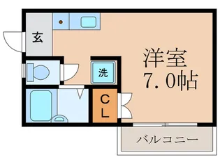 つかさハイツ【2階】の間取り