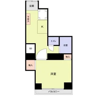 丸昌西マンション【3階】の間取り