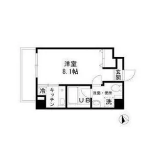 自由が丘カントリー倶楽部【1階】の間取り