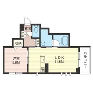 エトワール【2階】の間取り