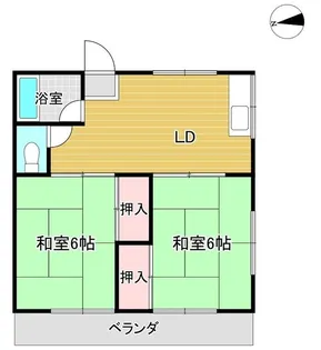 メゾン上水【1階】の間取り