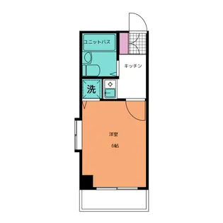 八木兵小田井ハウス【2階】の間取り