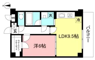 アバンダントII【3階】の間取り