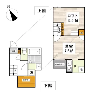 ADC松江BASE【1階】の間取り
