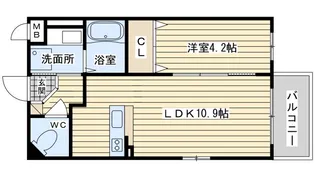 Current Unison ~カレントユニゾン~【1階】の間取り