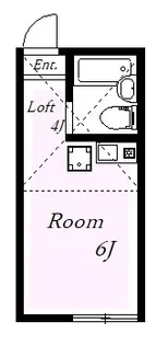 ユナイト大倉山レイナーワイス【1階】の間取り