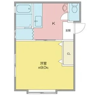 ライブアイ【2階】の間取り