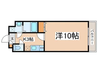 ラクーラ中野坂上【3階】の間取り