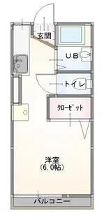 ピースプレイス昭島【2階】の間取り