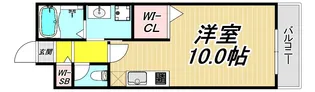 abcdマンション南塚口【3階】の間取り