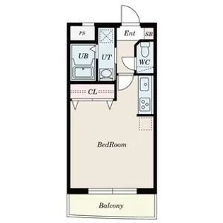 ウッドベルタワー【2階】の間取り