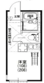 プライムテラス南林間【1階】の間取り