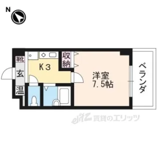 LAKESQUAREー1【3階】の間取り
