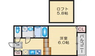 Ensoleille Fen【2階】の間取り