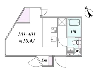 trias132【4階】の間取り
