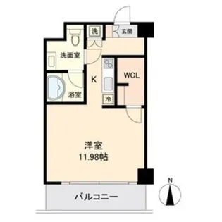 エルブ浄心【3階】の間取り