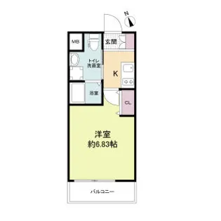 Live Casa千林大宮【3階】の間取り