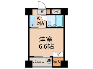 フジタハイツ【3階】の間取り