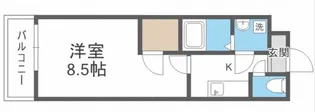 フジパレス吹田ウエストⅤ番館【3階】の間取り