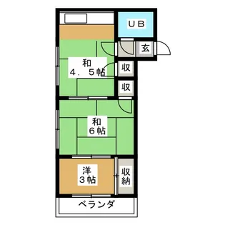 町田ファミール【2階】の間取り