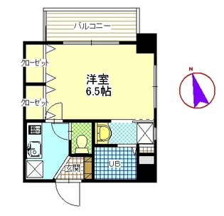ラビュール三宿【3階】の間取り