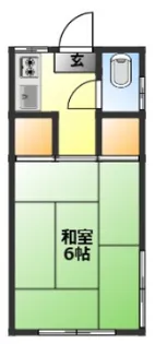 竹内荘【2階】の間取り