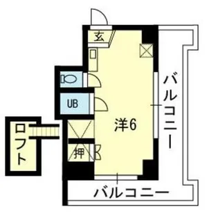 メゾンド・レクサスウエノビル【3階】の間取り