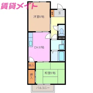 The Tomorrow【2階】の間取り