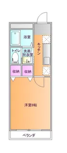 ステューディオAI【2階】の間取り
