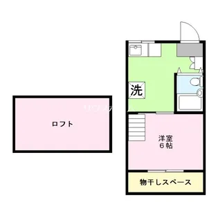 大東ハウス【1階】の間取り