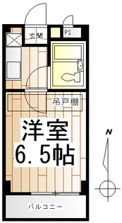 フジヨシビルA【3階】の間取り