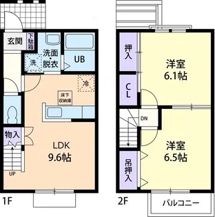 barrio Aの間取り