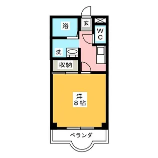 マンションサーキット【2階】の間取り