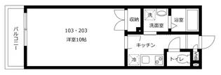 プチポルテ【2階】の間取り