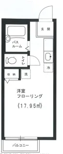 メゾンガーディニア【1階】の間取り