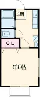 グランビュー川崎【2階】の間取り