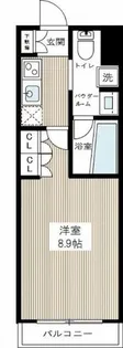 AXAS南蒲田AsylCourt【4階】の間取り