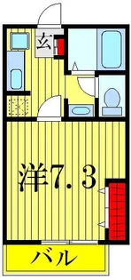 シティーハイム【2階】の間取り