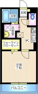 ウィズハイム新横浜【1階】の間取り