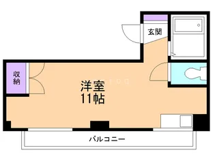 Rerun長島【4階】の間取り