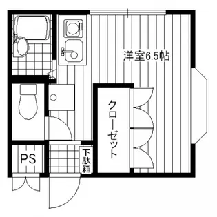 ペアハイツ池尻【2階】の間取り