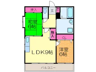 サンロイヤルNs【3階】の間取り